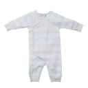 Fox and Finch Baby Essential Wrap Romper Blue
