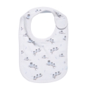 Bebe Owl Print Velcro Bib