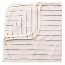 Purebaby Mulberry Stripe Bunny Rug