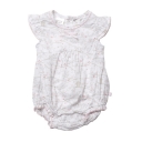 Bebe Jade Frill Woven Bodysuit