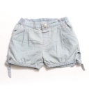 Milky DenimTie Shorts