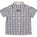 Purebaby Blue Check Shirt