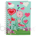 Bobbleart Notebook Garden