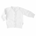 Purebaby Essential White Cardigan