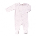 Fox and finch Essential Zip Romper Pink Diamond