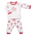 Bebe Long Sleeve Long Sleeve PJ Set Birdhouse