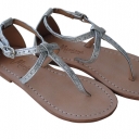 Minime Shoes Leanne Silver Sandal