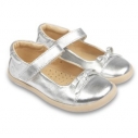 Older Soles Toddler Sista Flat Silver Toddler