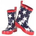 Penny Scallan Gumboots Navy Star