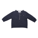 Bebe Luca Knit Henley Jumper