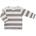 Gaia Organic pullover Grey Stripe