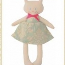 Kitty Cat Rattle Robbins Egg