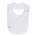 Fox and Finch Baby Bib White Circles