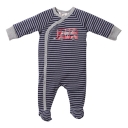 Fox and Finch Baby Britt Striped Romper