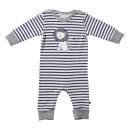 Fox and Finch Baby Britt Striped Romper Cloud