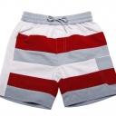 Bebe Boys Multi Striped Board Short