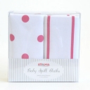 Olli & Pop Pink Stripe & Polka Dots