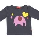 Moppit Love Elephant Girls Tee