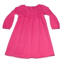 Mill & Mia Shirred Dress Fushia Pink**30% OFF **