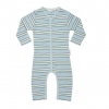 Purebaby Apple Multi Stripe Growsuit