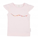 Purebaby Pale Pink Fluted Sleeve Tee