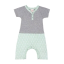 Baobab Mint stag Babygro